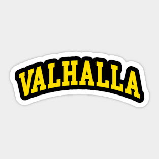 Valhalla Sticker